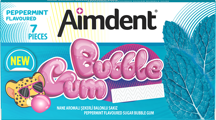 7 PCS. BUBBLE GUM - Aimdent Confectionery GmbH